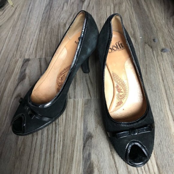 Sofft open toe kitten‎ Heels pumps - Picture 1 of 5